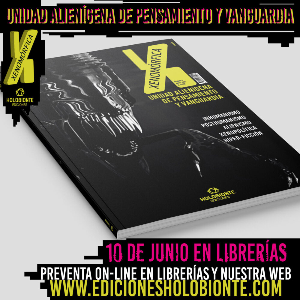 Creación de revista, diseño gráfico de la revista Xenomórfica